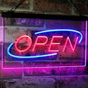 ADVPRO Open LED Neon Sign Dual Color LED Neon Sign st6-i2002 - Blue & Red