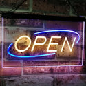ADVPRO Open LED Neon Sign Dual Color LED Neon Sign st6-i2002 - Blue & Yellow