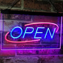 ADVPRO Open LED Neon Sign Dual Color LED Neon Sign st6-i2002 - Red & Blue