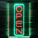 ADVPRO Open Vertical Shop Store Bar Club Display  Dual Color LED Neon Sign st6-i2197 - Green & Red