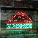 ADVPRO Man Cave Decoration Boy Room Den Garage Display Dual Color LED Neon Sign st6-i3069 - Green & Red