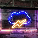 ADVPRO Cloud Lighting Kid Room Wall Decor Dual Color LED Neon Sign st6-i3104 - Blue & Yellow