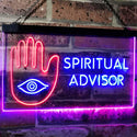 ADVPRO Spiritual Advisor Eye Dual Color LED Neon Sign st6-i3116 - Blue & Red