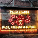 ADVPRO Palm Reader Present Past Future Dual Color LED Neon Sign st6-i3119 - Red & Yellow