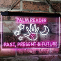 ADVPRO Palm Reader Present Past Future Dual Color LED Neon Sign st6-i3119 - White & Purple