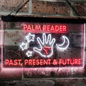ADVPRO Palm Reader Present Past Future Dual Color LED Neon Sign st6-i3119 - White & Red
