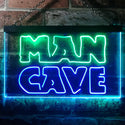 ADVPRO Man Cave Garage Display Dual Color LED Neon Sign st6-i3127 - Green & Blue