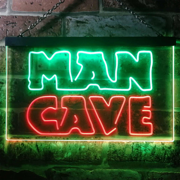 ADVPRO Man Cave Garage Display Dual Color LED Neon Sign st6-i3127 - Green & Red