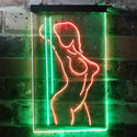 ADVPRO Dance Girl Club Bar Pub  Dual Color LED Neon Sign st6-i3423 - Green & Red