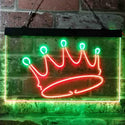ADVPRO Crown Princess Bedroom Girl Kid Room Display Dual Color LED Neon Sign st6-i3755 - Green & Red