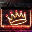 ADVPRO Crown Princess Bedroom Girl Kid Room Display Dual Color LED Neon Sign st6-i3755 - Red & Yellow