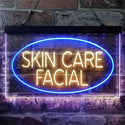 ADVPRO Skin Care Facial Dual Color LED Neon Sign st6-i3859 - Blue & Yellow