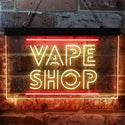 ADVPRO Vape Shop Dual Color LED Neon Sign st6-i3882 - Red & Yellow
