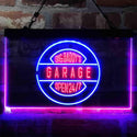 ADVPRO Big Daddy Garage Open 24/7 Dual Color LED Neon Sign st6-i3983 - Blue & Red