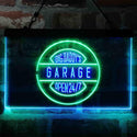 ADVPRO Big Daddy Garage Open 24/7 Dual Color LED Neon Sign st6-i3983 - Green & Blue