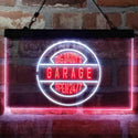 ADVPRO Big Daddy Garage Open 24/7 Dual Color LED Neon Sign st6-i3983 - White & Red