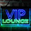 ADVPRO VIP Lounge Display Dual Color LED Neon Sign st6-i3996 - Green & Blue