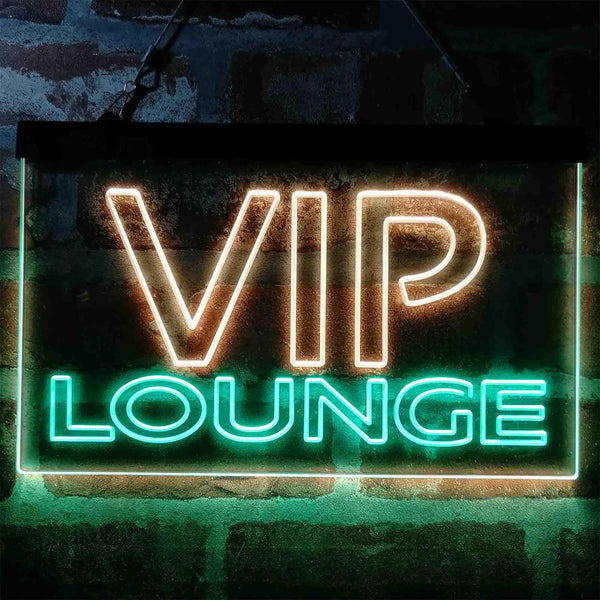ADVPRO VIP Lounge Display Dual Color LED Neon Sign st6-i3996 - Green & Yellow