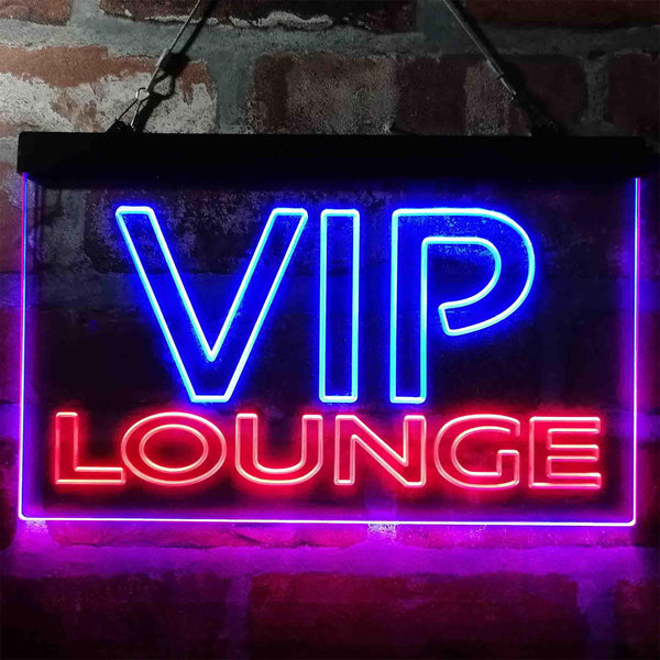 ADVPRO VIP Lounge Display Dual Color LED Neon Sign st6-i3996 - Red & Blue