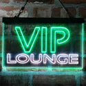 ADVPRO VIP Lounge Display Dual Color LED Neon Sign st6-i3996 - White & Green