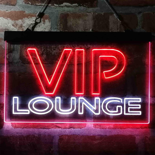 ADVPRO VIP Lounge Display Dual Color LED Neon Sign st6-i3996 - White & Red