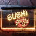ADVPRO Sushi Japanese Food Restaurant Dual Color LED Neon Sign st6-s0008 - Red & Yellow