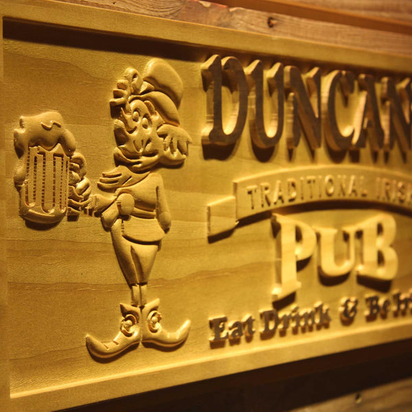 ADVPRO Name Personalized Traditional Irish Pub Beer Bar Wood Engraved Wooden Sign wpa0104-tm - Details 2