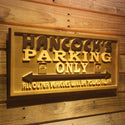 ADVPRO Name Personalized Parking Only Gifts Wood Engraved Wooden Sign wpa0120-tm - 23