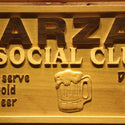 ADVPRO Name Personalized Social Club Hang Out Bar Wood Engraved Wooden Sign wpa0139-tm - Details 2