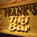 ADVPRO Name Personalized Tiki BAR Mask Wood Engraved Wooden Sign wpa0177-tm - Details 1