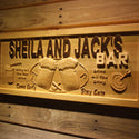 ADVPRO Name Personalized BAR Come Early Stay Late Housewarming Gifts Wood Engraved Wooden Sign wpa0264-tm - 26.75
