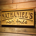 ADVPRO Name Personalized Man CAVE Established Year Men Gifts Birthday Wood Engraved Wooden Sign wpa0359-tm - 26.75