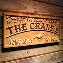 ADVPRO Family Name First Name Home Away from Home Bird Wood Engraved Wooden Sign wpa0387-tm - 23