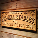 ADVPRO Horse Boarding Name Personalized with Est. Year Gift Wood Engraved Wooden Sign wpa0434-tm - 26.75
