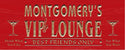 ADVPRO Name Personalized VIP Lounge Best Friends Only Wood Engraved Wooden Sign wpc0115-tm - Red