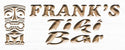 ADVPRO Name Personalized Tiki BAR Mask Wood Engraved Wooden Sign wpc0177-tm - White