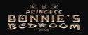 ADVPRO Name Personalized Princess Bedroom Girl Room Wood Engraved Wooden Sign wpc0197-tm - Black